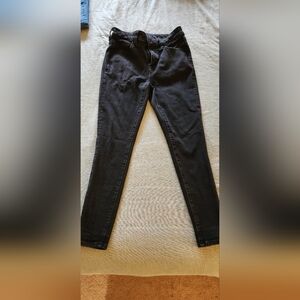 American Eagle black hi-rise jegging